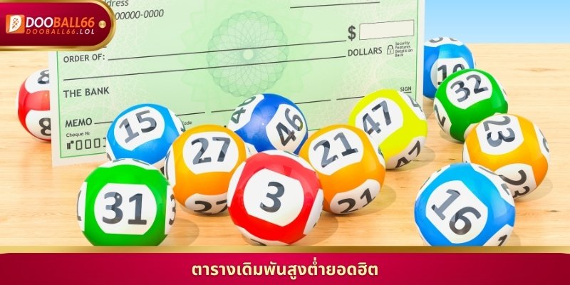ตารางเดิมพันสูงต่ำยอดฮิต